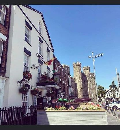 Hotel Y Castell Caernarfon Exterior foto