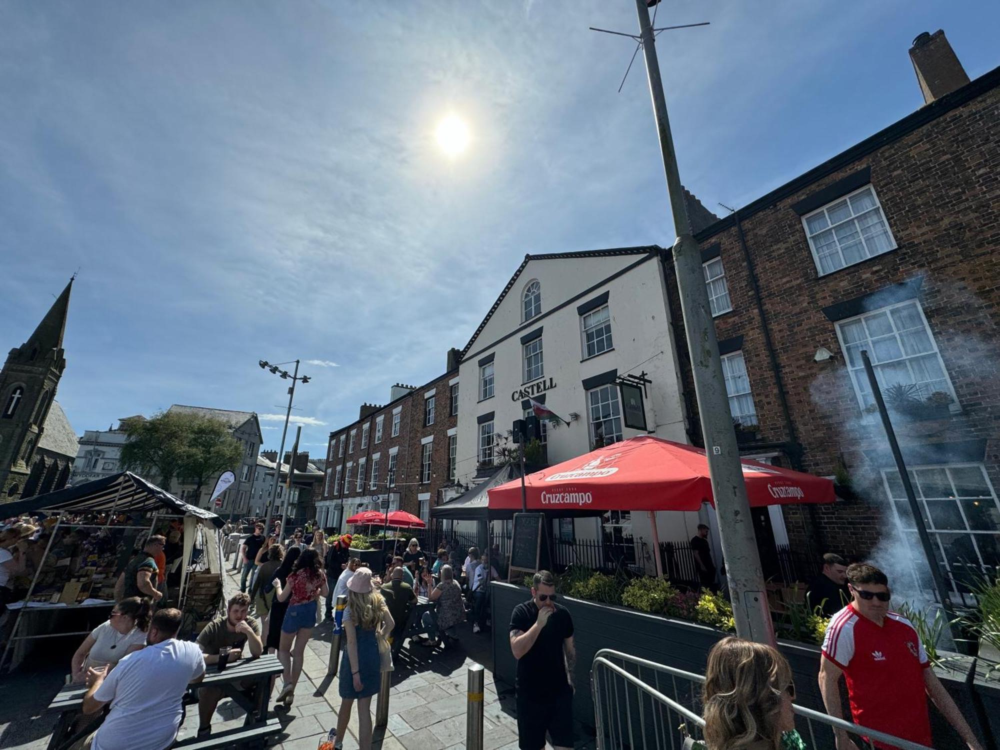 Hotel Y Castell Caernarfon Exterior foto